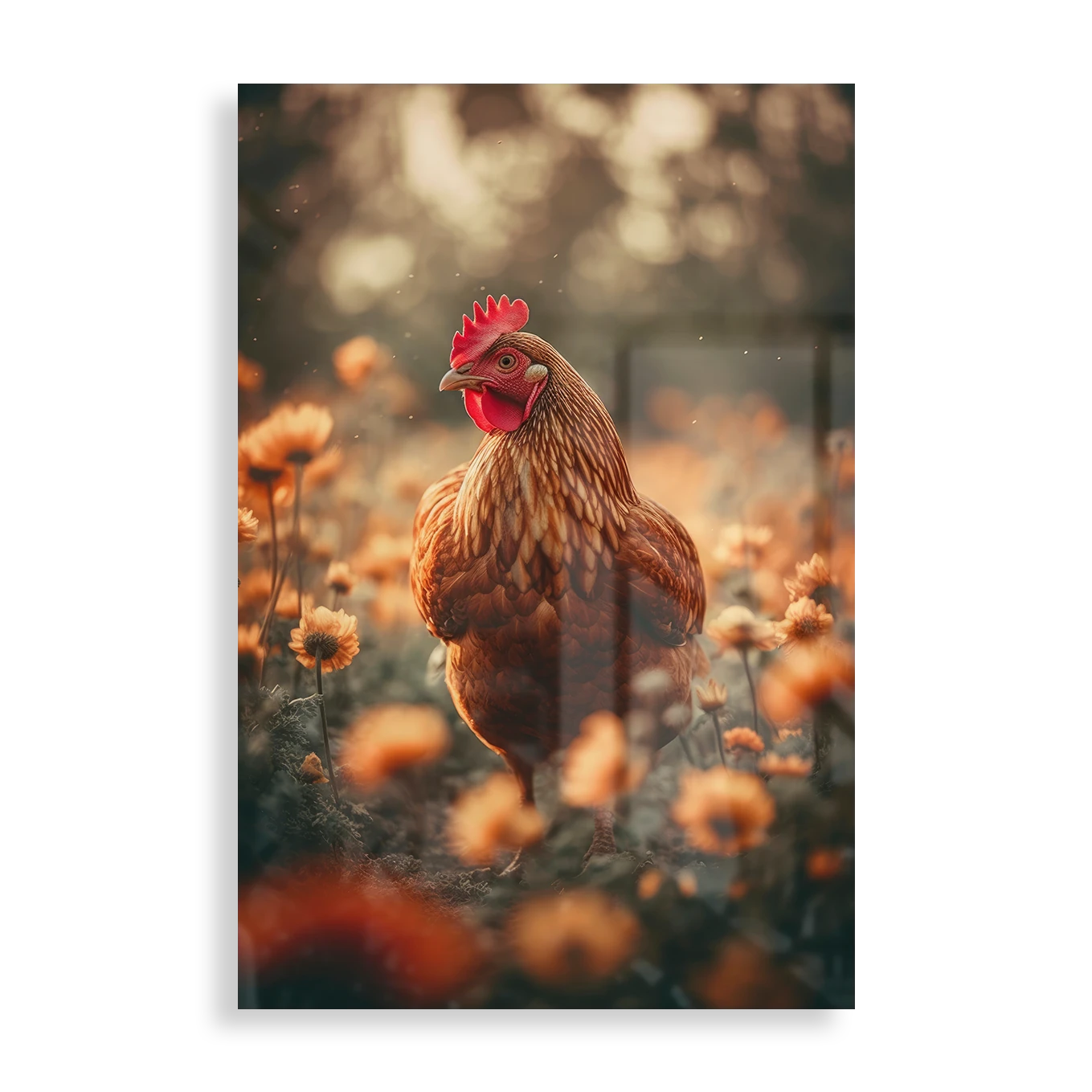 Rooster on tour