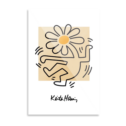 Keith Haring Flower