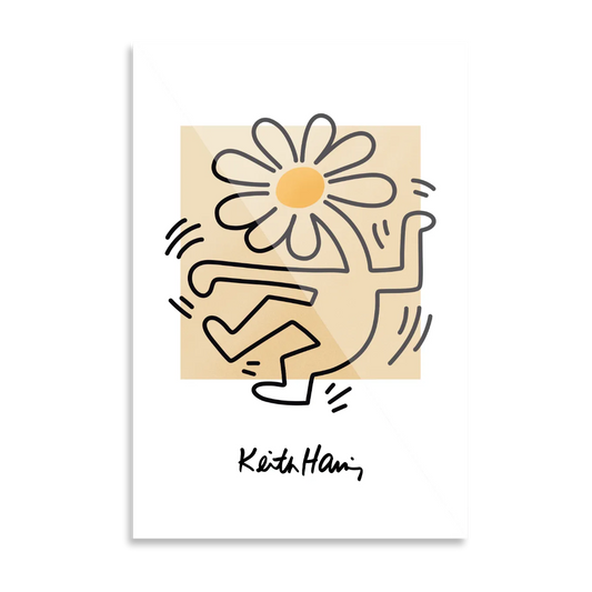 Keith Haring Flower