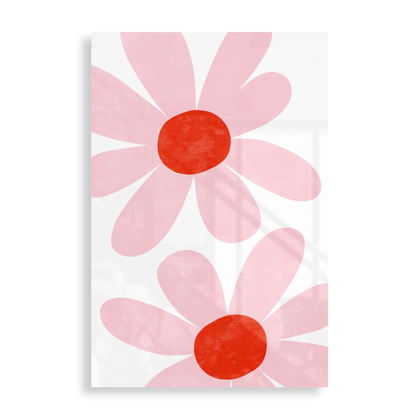 Pink blomst