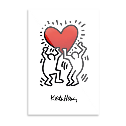 Keith Haring heart