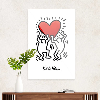 Keith Haring heart