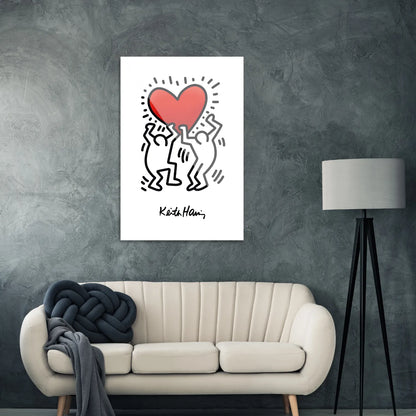 Keith Haring heart