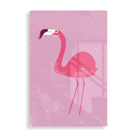 Pink flamingo