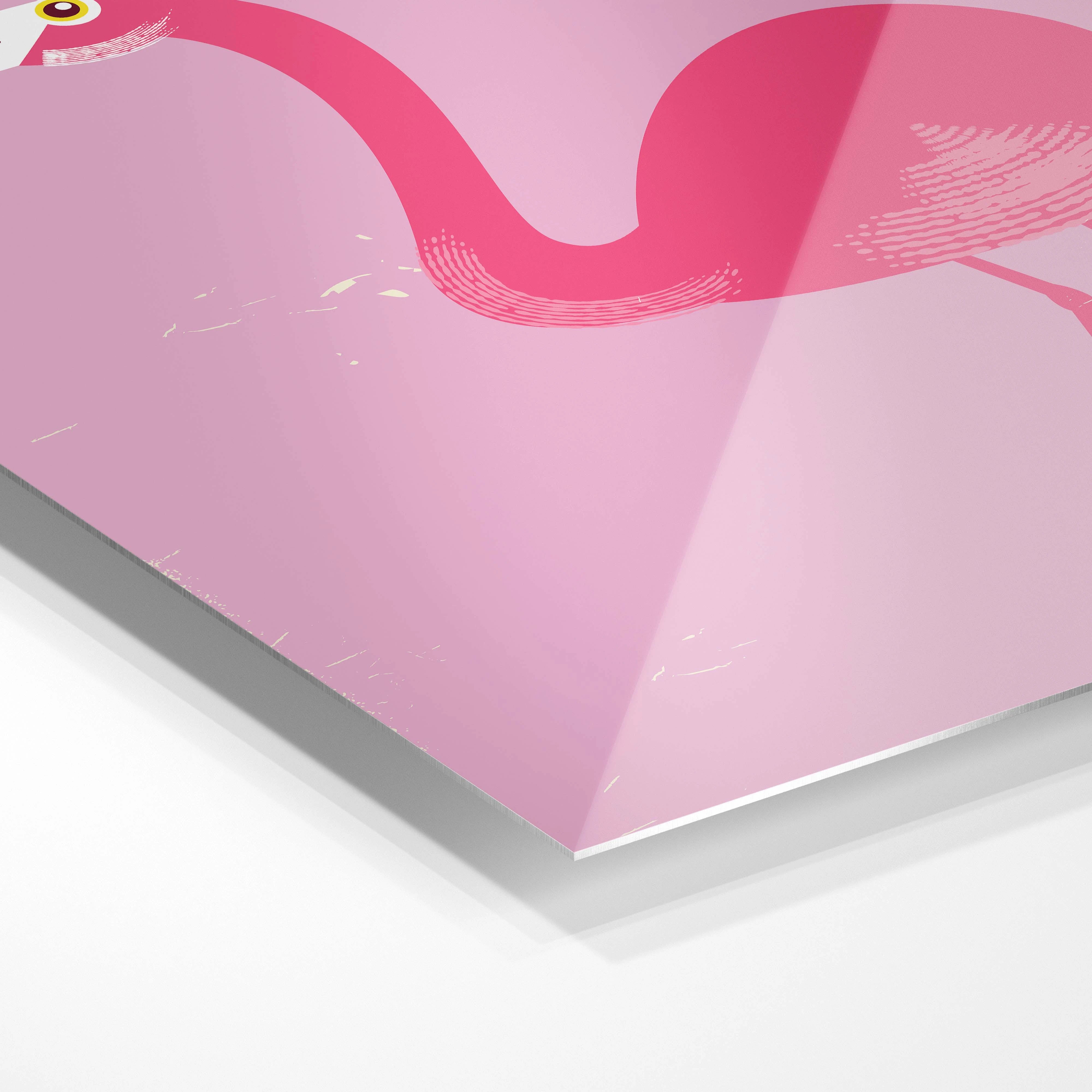 Pink flamingo