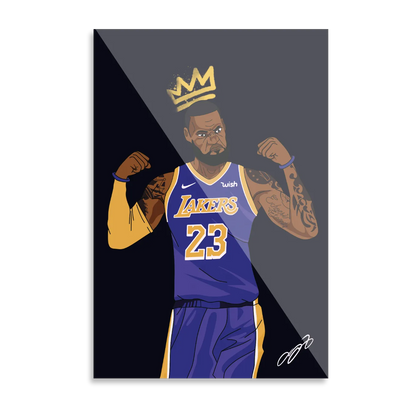 LeBron James no. 23 Crown