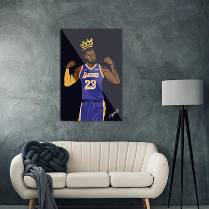 LeBron James no. 23 Crown