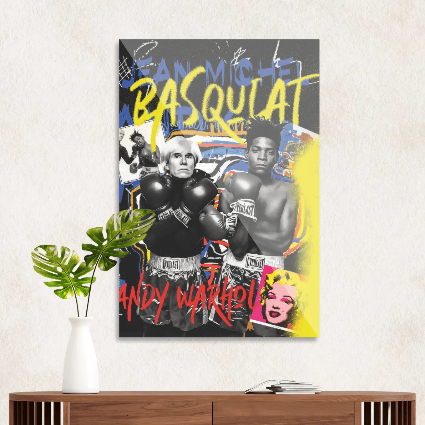 Andy Warhol X Jean Michel Basquiat #2