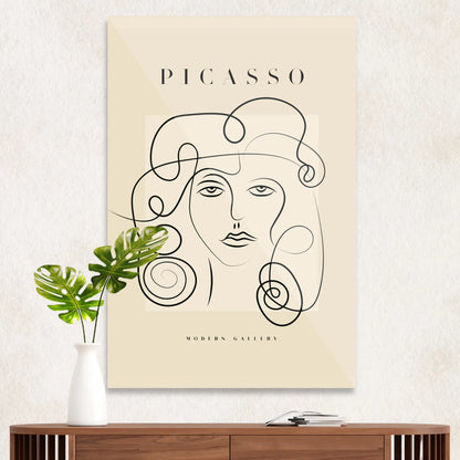 Picasso &quot;Kvindeansigt&quot; 1