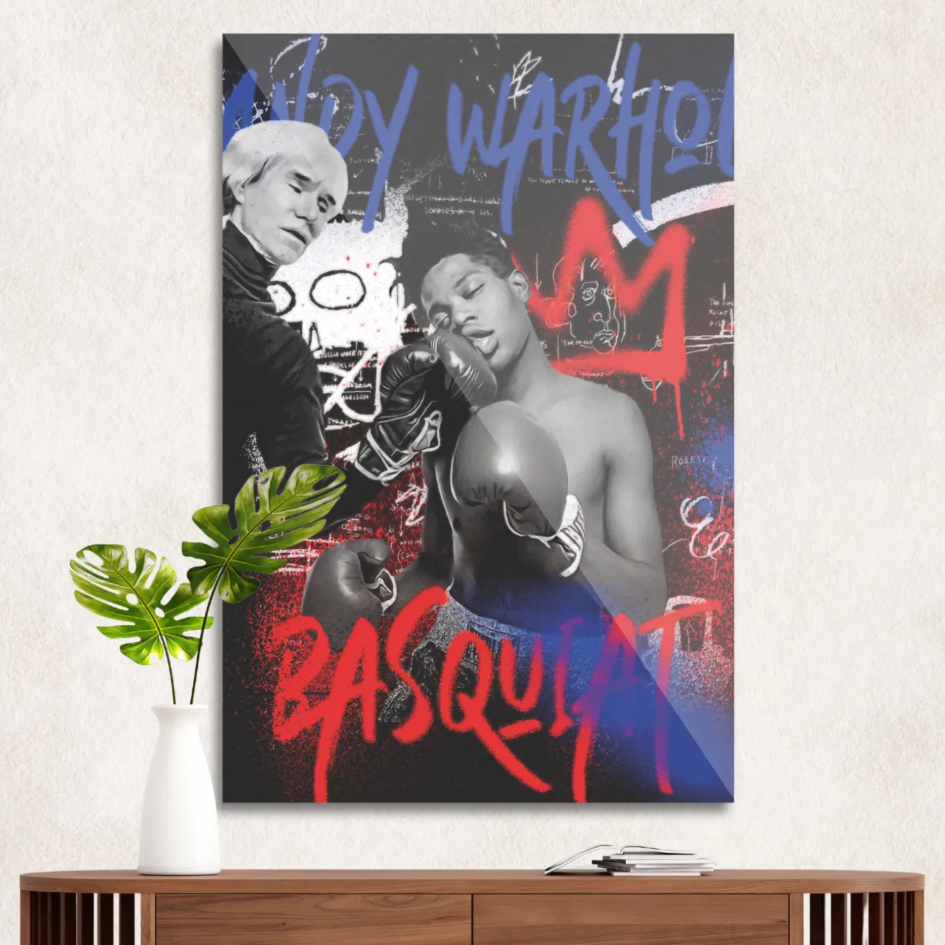 Andy Warhol X Jean Michel Basquiat #1