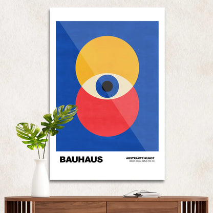 Bauhaus red &amp; yellow eye