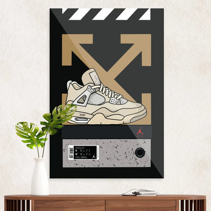 Air Jordan 4 Retro Off-White 