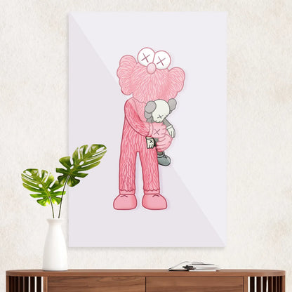 KAWS BFF Pink 1