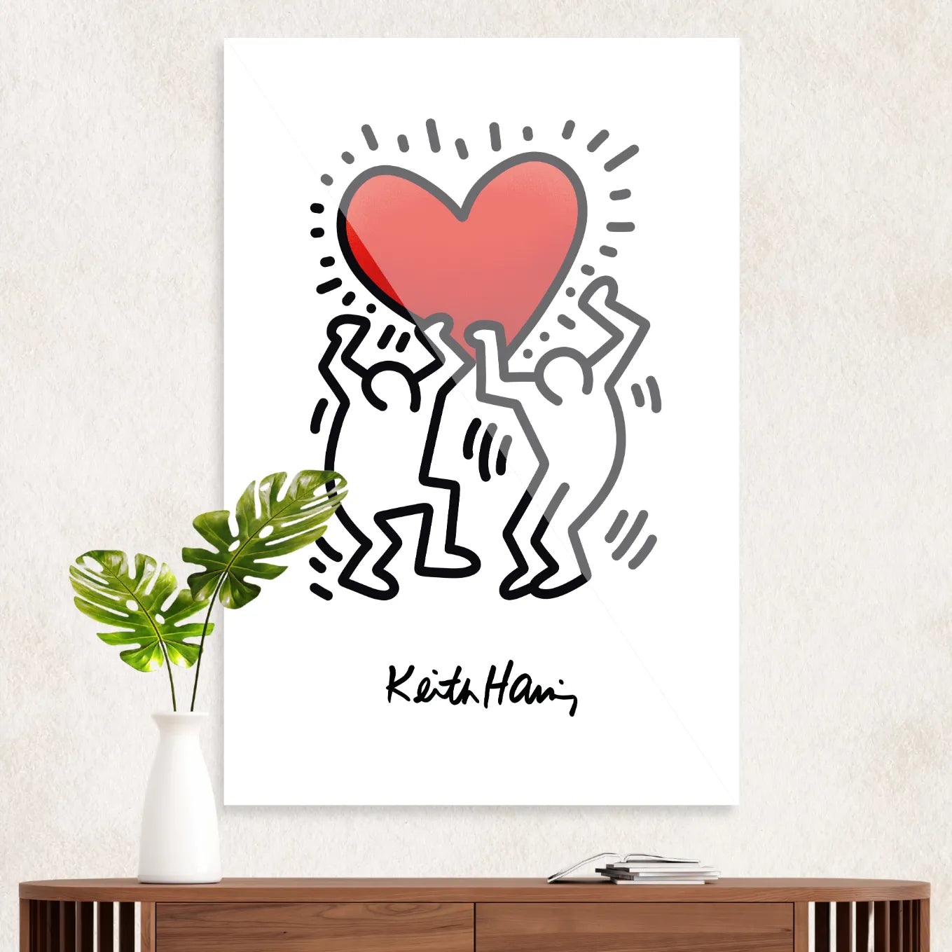 Keith Haring heart