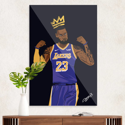 LeBron James no. 23 Crown