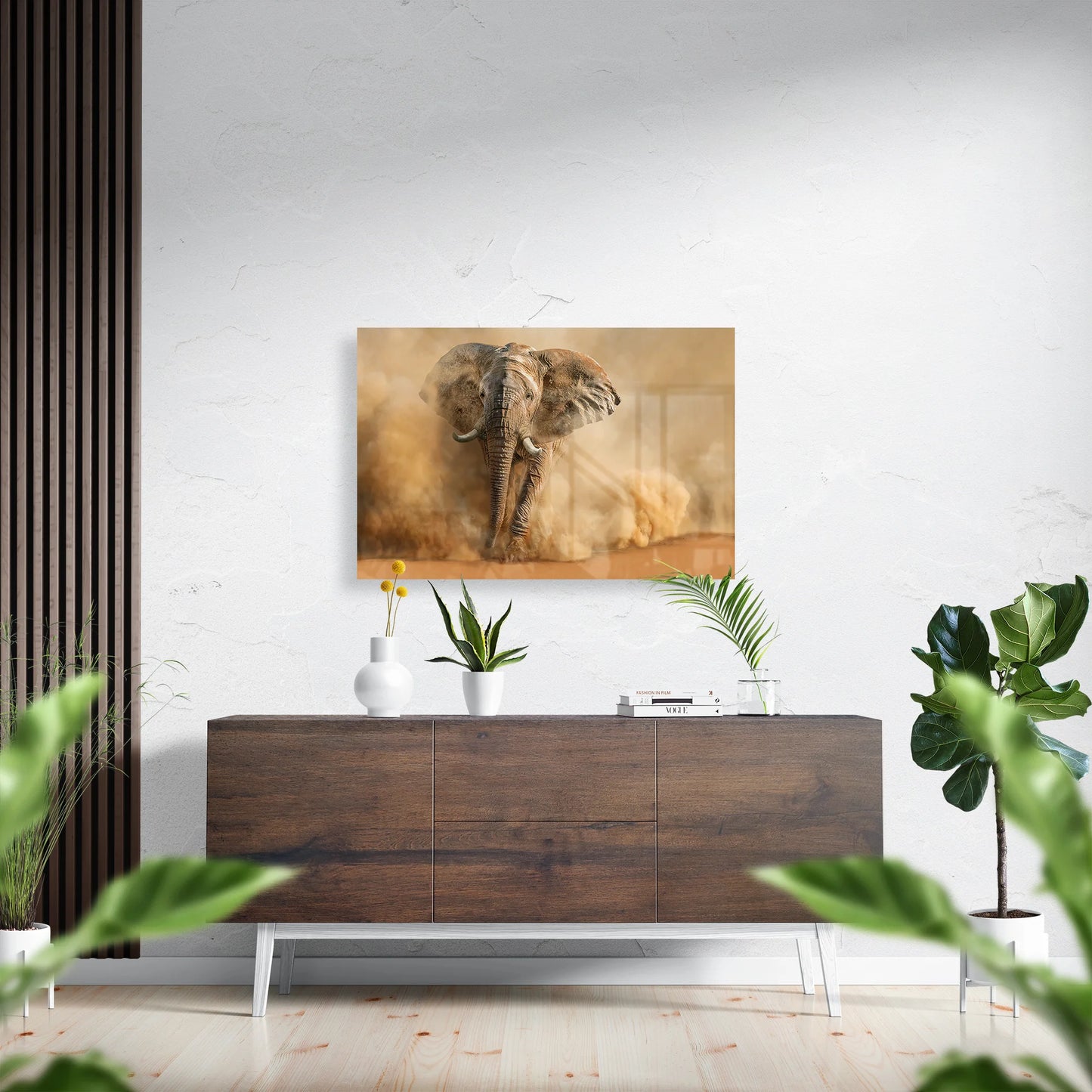 Elephant in the desert