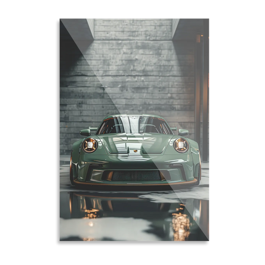 Sage green Porsche Elegance