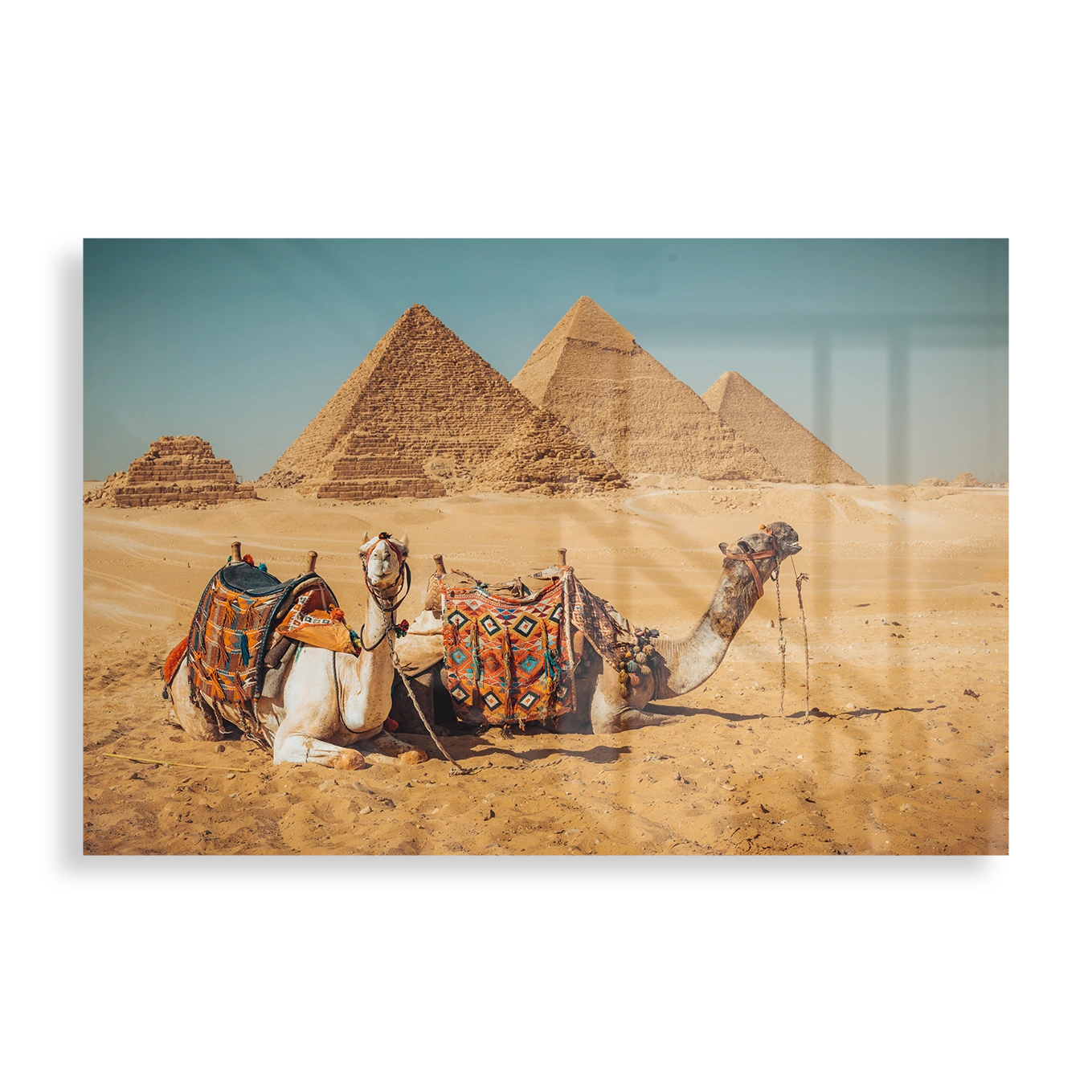 The pyramids of Cairo, Egypt