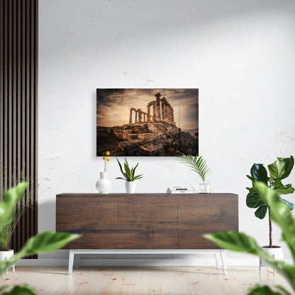 The Temple of Poseidon, Greece