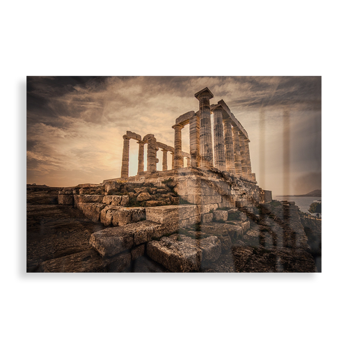The Temple of Poseidon, Greece