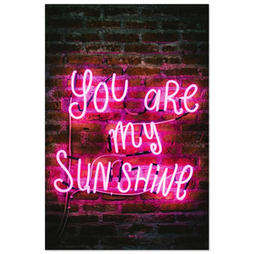 "You are my sunshine"