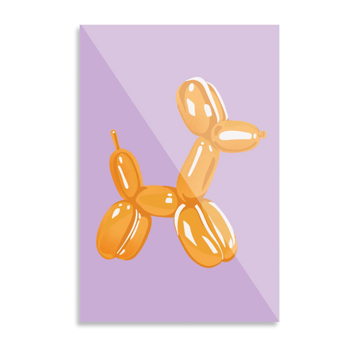 Orange ballonhund #1