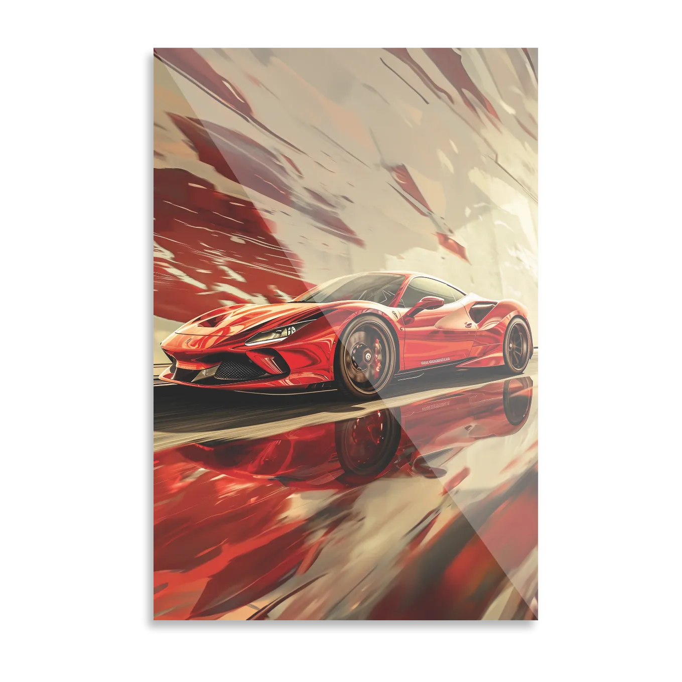 Ferrari i fuld fart 1