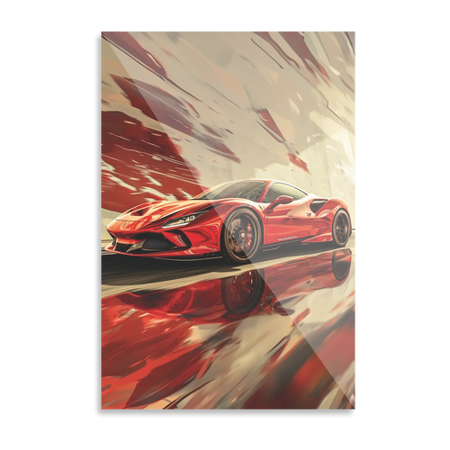 Ferrari i fuld fart 1