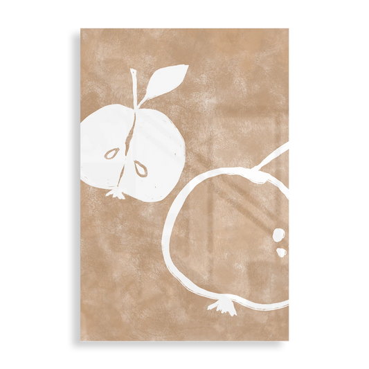 Beige apple