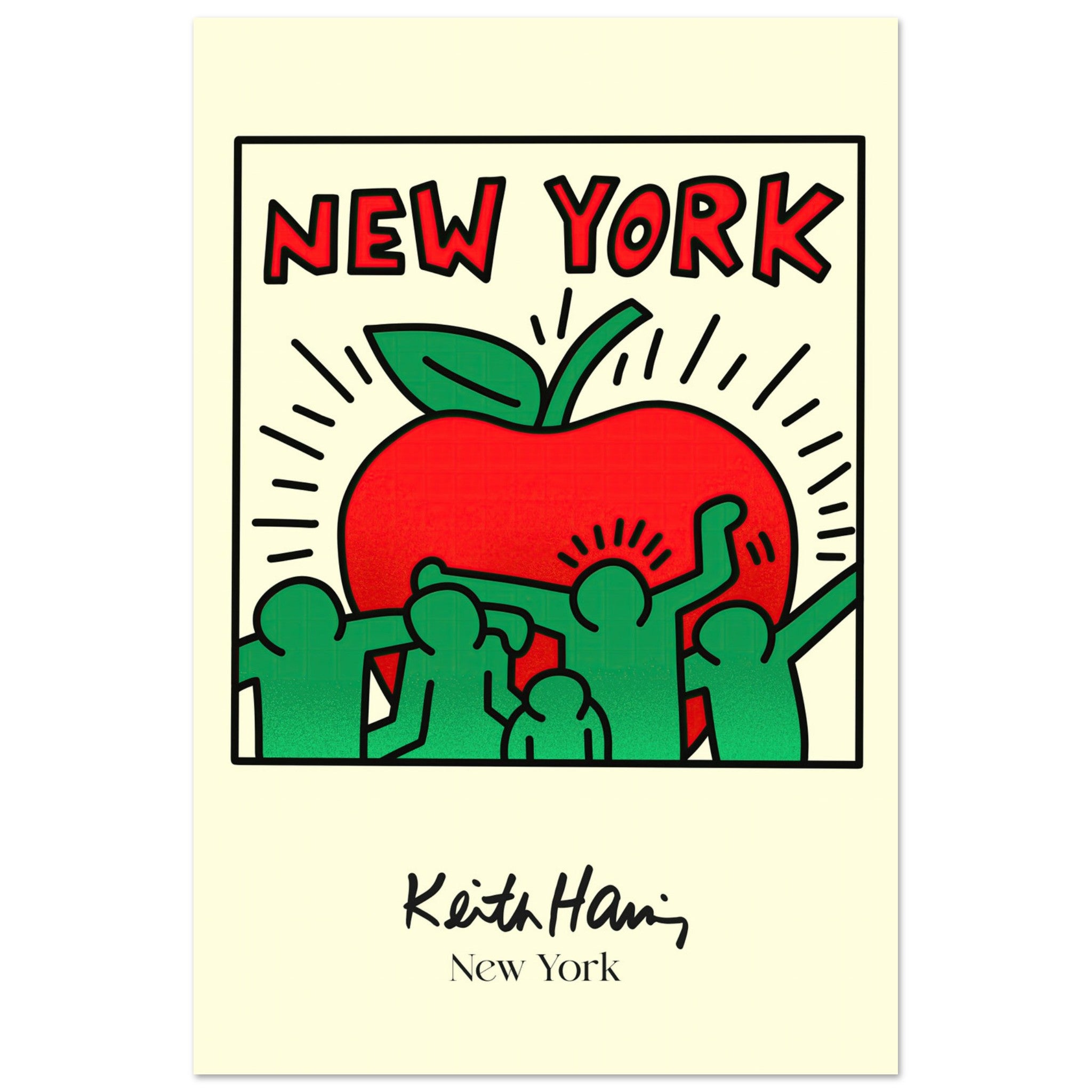 Keith Haring "New York"