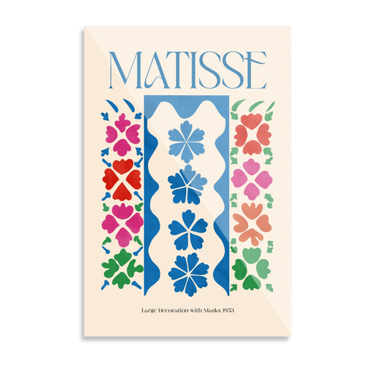Matisse Large Decoration with masks, 1953