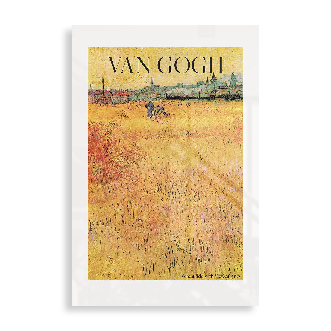 Arles: View from the Wheat Fields (1888)