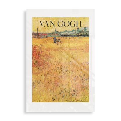 Arles: View from the Wheat Fields (1888)