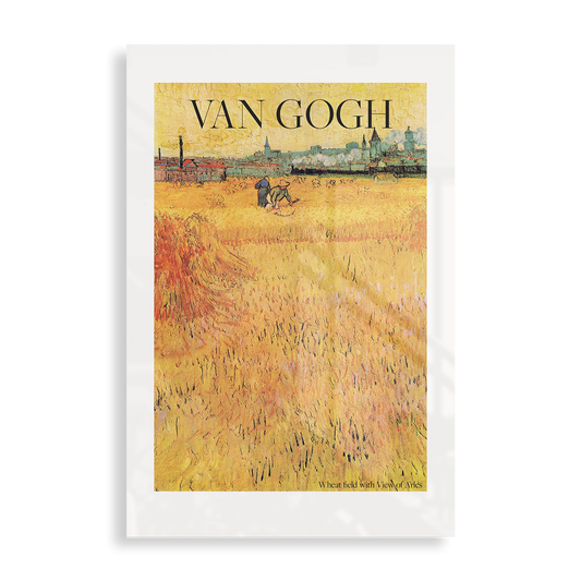 Arles: View from the Wheat Fields (1888)