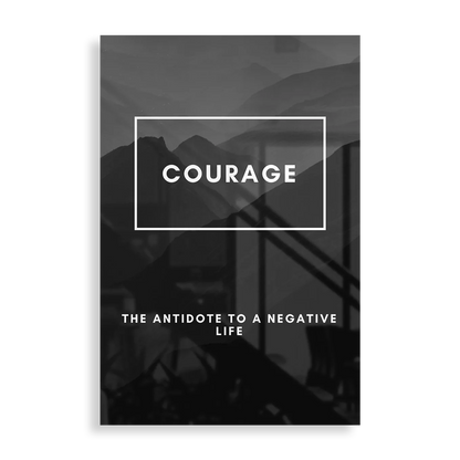 Courage - Metal Print Poster