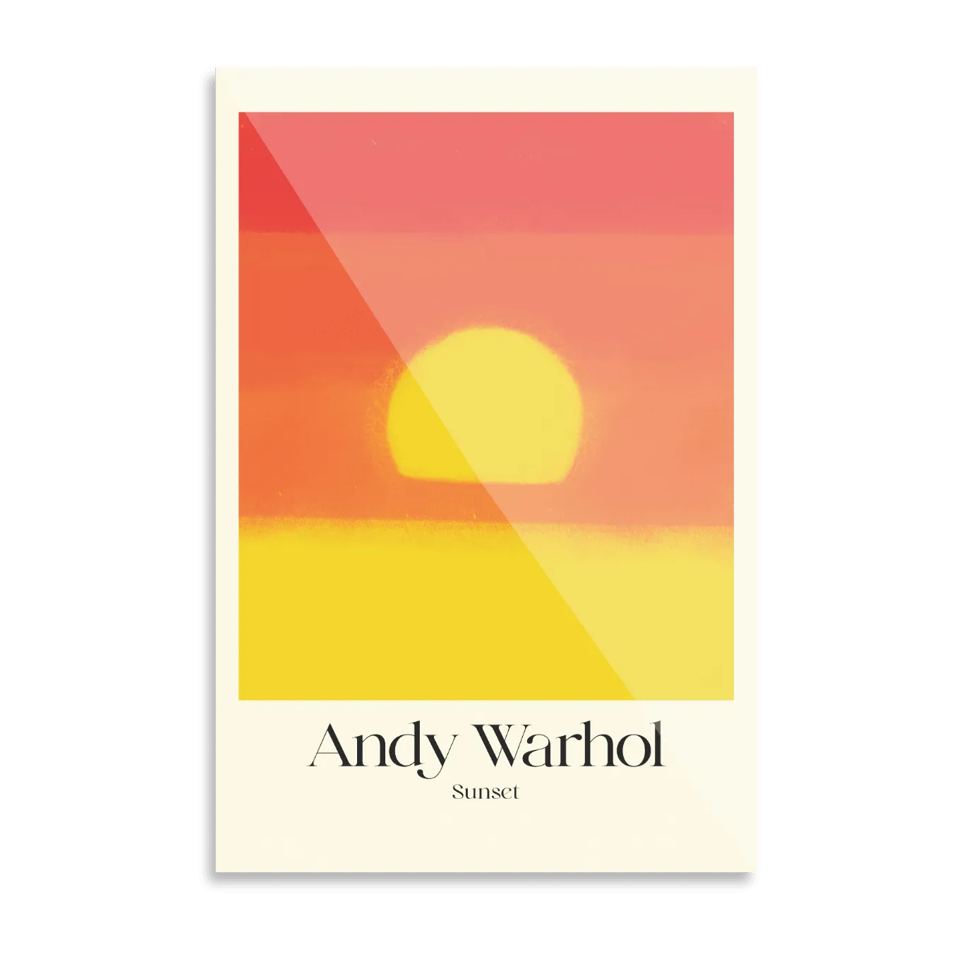 Andy Warhol "Sunset" #3