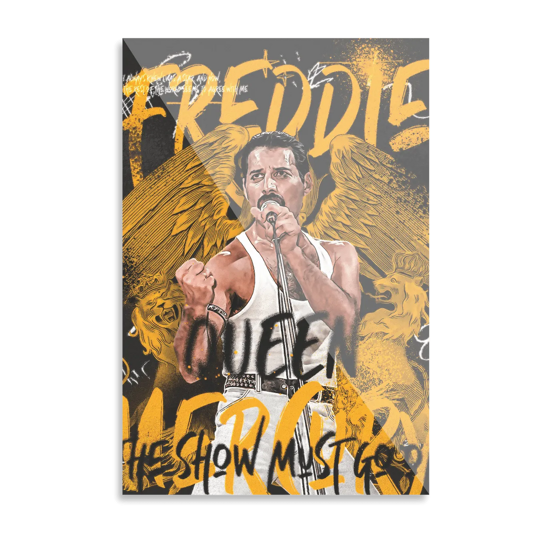 Freddie Mercury &quot;The show must go on&quot;