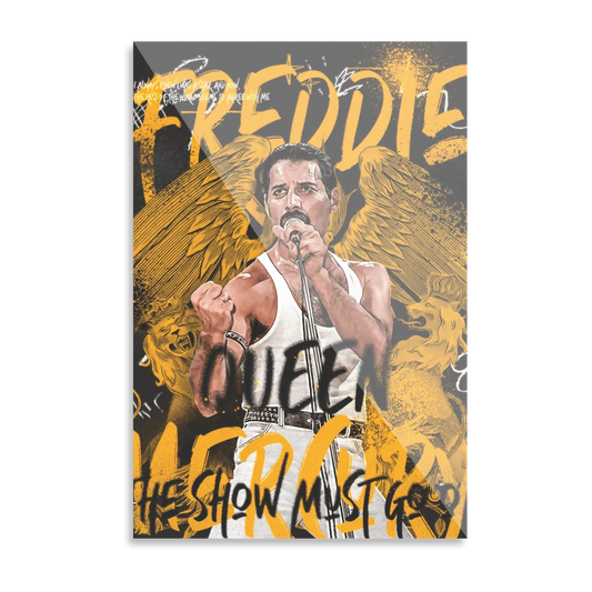 Freddie Mercury "The show must go on"