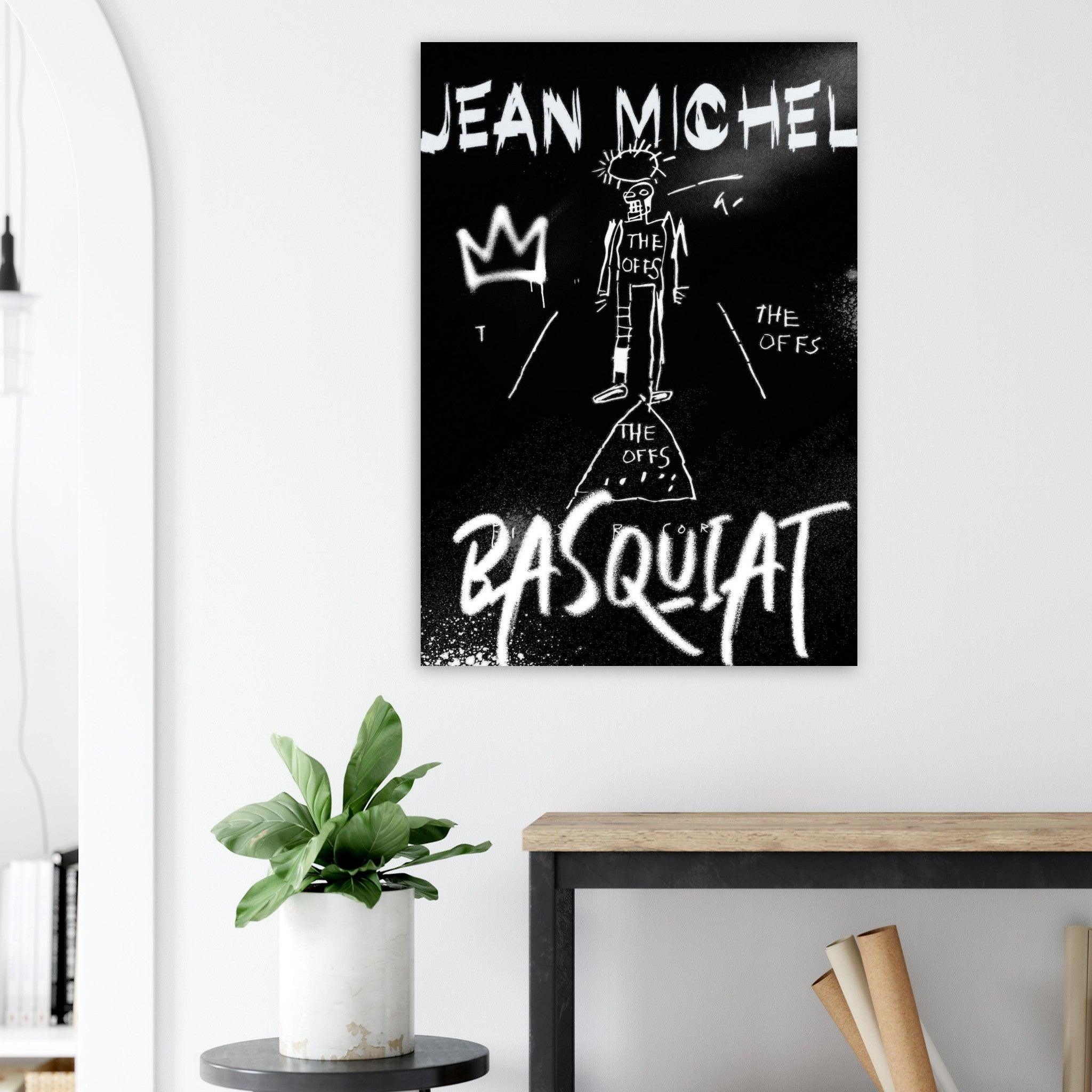 Jean Michel Basquiat - METALPOSTER