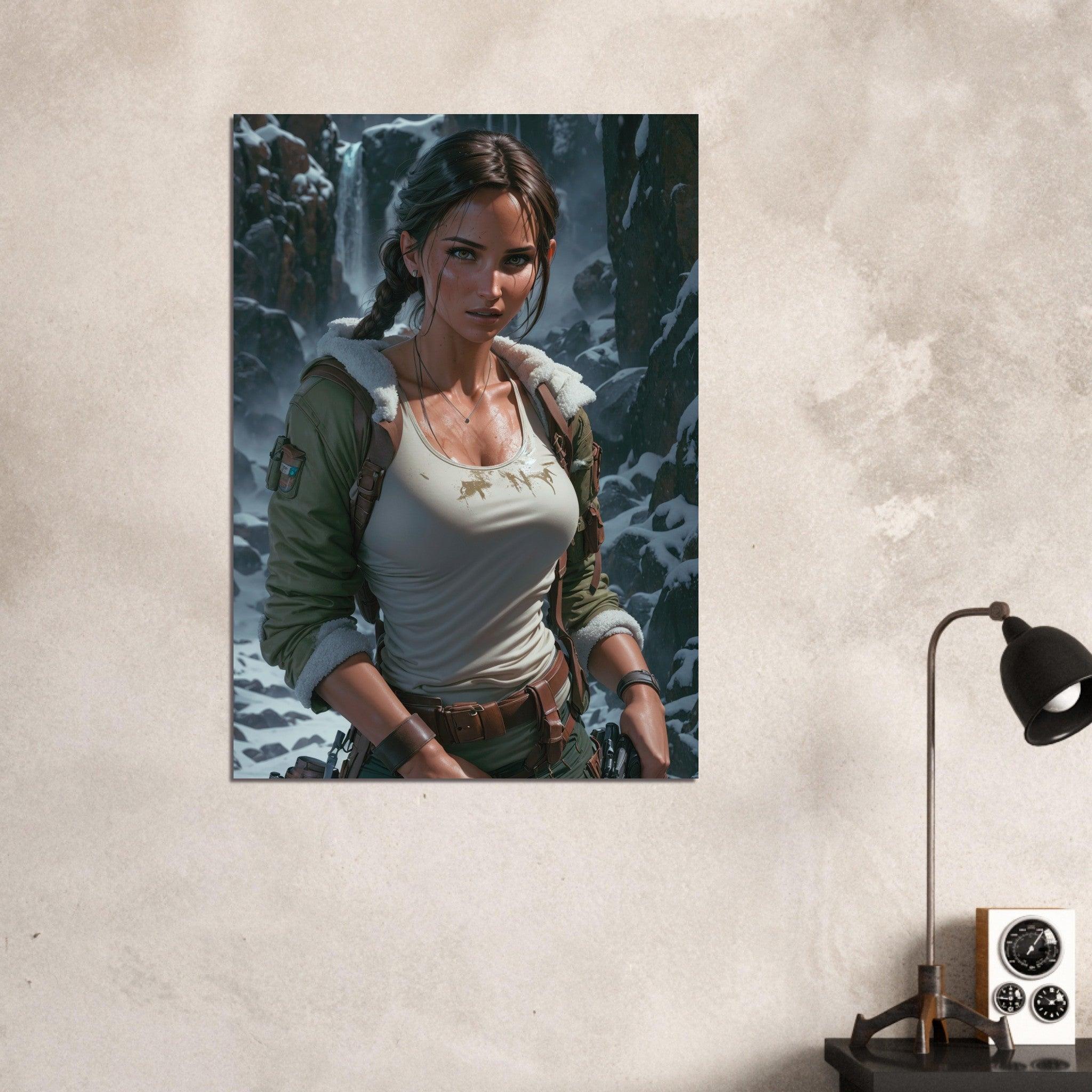 Lara Croft - METALPOSTER