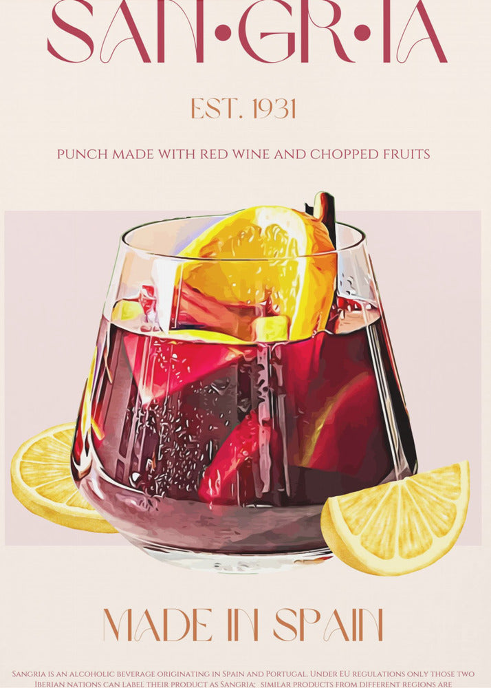 Sangria Cocktail Est. 1931